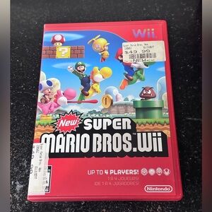 Super Mario Bros. Wii CASE ONLY